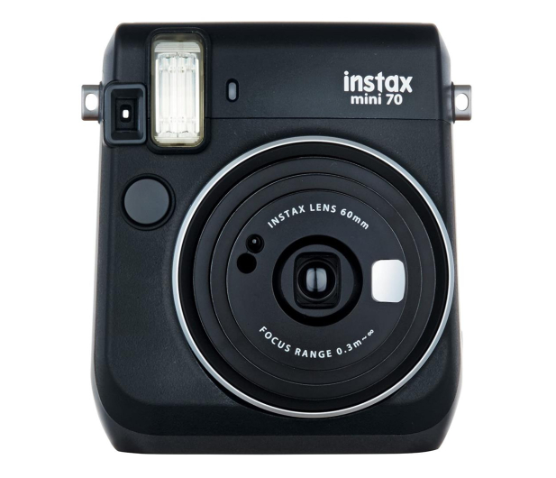 Fujifilm Instax Mini 70 czarny+ wkłady 2x10+ etui czerwone - 619877 - zdjęcie